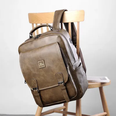 Premium Quality Travel Backpack – Multifunctional 20L Retro Shock-Resistant Bag